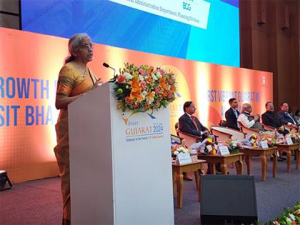 Gujarat becoming growth engine as India vouches to become developed nation: Nirmala Sitharaman | Gujarat becoming growth engine as India vouches to become developed nation: Nirmala Sitharaman Gujarat becoming growth engine as India vouches to become developed nation: Nirmala Sitharaman | Gujarat becoming growth engine as India vouches to become developed nation: Nirmala Sitharaman