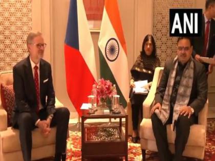 Rajasthan CM Sharma holds meeting with Czech PM Petr Fiala in Jaipur | Rajasthan CM Sharma holds meeting with Czech PM Petr Fiala in Jaipur Rajasthan CM Sharma holds meeting with Czech PM Petr Fiala in Jaipur | Rajasthan CM Sharma holds meeting with Czech PM Petr Fiala in Jaipur