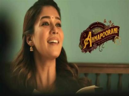 FIR filed against Nayanthara's film 'Annapoorani' for 'hurting religious sentiments' | FIR filed against Nayanthara's film 'Annapoorani' for 'hurting religious sentiments' FIR filed against Nayanthara's film 'Annapoorani' for 'hurting religious sentiments' | FIR filed against Nayanthara's film 'Annapoorani' for 'hurting religious sentiments'