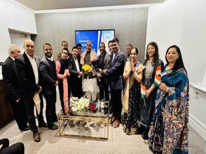 UK: Modi government to return with higher seats in 2024, Rajnath Singh tells 'Overseas Friends of BJP' | UK: Modi government to return with higher seats in 2024, Rajnath Singh tells 'Overseas Friends of BJP'