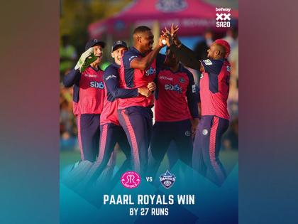 SA20: Paarl Royals start off with 27-run win over Pretoria Capitals, Phehlukwayo shines with all-round show | SA20: Paarl Royals start off with 27-run win over Pretoria Capitals, Phehlukwayo shines with all-round show SA20: Paarl Royals start off with 27-run win over Pretoria Capitals, Phehlukwayo shines with all-round show | SA20: Paarl Royals start off with 27-run win over Pretoria Capitals, Phehlukwayo shines with all-round show