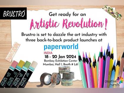 Brustro is Set to Dazzle Paperworld 2024- Mumbai with Three Exclusive Product Launches Over Three Consecutive Days | Brustro is Set to Dazzle Paperworld 2024- Mumbai with Three Exclusive Product Launches Over Three Consecutive Days Brustro is Set to Dazzle Paperworld 2024- Mumbai with Three Exclusive Product Launches Over Three Consecutive Days | Brustro is Set to Dazzle Paperworld 2024- Mumbai with Three Exclusive Product Launches Over Three Consecutive Days