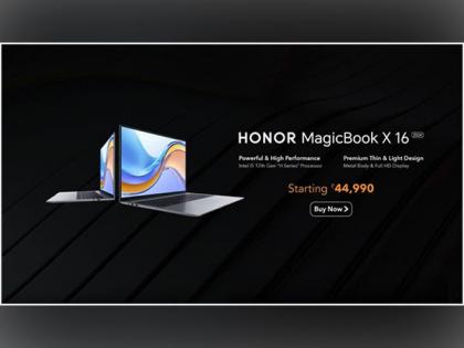 HONOR Introduces All-new HONOR MagicBook X 16 2024 in India | HONOR Introduces All-new HONOR MagicBook X 16 2024 in India