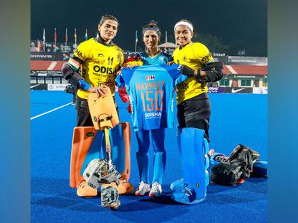 Hockey India congratulates Navneet Kaur on completing 150 international caps | Hockey India congratulates Navneet Kaur on completing 150 international caps Hockey India congratulates Navneet Kaur on completing 150 international caps | Hockey India congratulates Navneet Kaur on completing 150 international caps