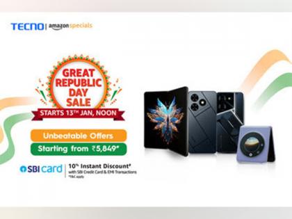 Jaw-Dropping Deals on TECNO Smartphones on the Amazon Republic Day Sale | Jaw-Dropping Deals on TECNO Smartphones on the Amazon Republic Day Sale Jaw-Dropping Deals on TECNO Smartphones on the Amazon Republic Day Sale | Jaw-Dropping Deals on TECNO Smartphones on the Amazon Republic Day Sale