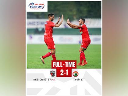 Kalinga Super Cup: NorthEast United clinch first win after beating Shillong Lajong 2-1 | Kalinga Super Cup: NorthEast United clinch first win after beating Shillong Lajong 2-1 Kalinga Super Cup: NorthEast United clinch first win after beating Shillong Lajong 2-1 | Kalinga Super Cup: NorthEast United clinch first win after beating Shillong Lajong 2-1