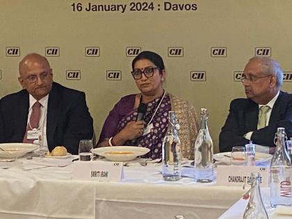 "India's G20 Presidency ensured gender issue not reduced to sidelines": Smriti Irani at Davos | "India's G20 Presidency ensured gender issue not reduced to sidelines": Smriti Irani at Davos "India's G20 Presidency ensured gender issue not reduced to sidelines": Smriti Irani at Davos | "India's G20 Presidency ensured gender issue not reduced to sidelines": Smriti Irani at Davos