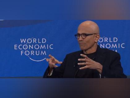 Microsoft CEO Satya Nadella highlights impact of AI at World Economic Forum in Davos | Microsoft CEO Satya Nadella highlights impact of AI at World Economic Forum in Davos Microsoft CEO Satya Nadella highlights impact of AI at World Economic Forum in Davos | Microsoft CEO Satya Nadella highlights impact of AI at World Economic Forum in Davos