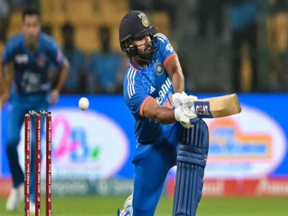 Rohit's record-breaking ton powers India to 212/4 against Afghanistan in 3rd T20I | Rohit's record-breaking ton powers India to 212/4 against Afghanistan in 3rd T20I