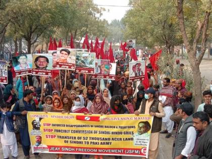 Pakistan: JSFM holds rally to mark 120th birth anniversary of Sindhi nationalism's founder Sain GM Syed | Pakistan: JSFM holds rally to mark 120th birth anniversary of Sindhi nationalism's founder Sain GM Syed Pakistan: JSFM holds rally to mark 120th birth anniversary of Sindhi nationalism's founder Sain GM Syed | Pakistan: JSFM holds rally to mark 120th birth anniversary of Sindhi nationalism's founder Sain GM Syed