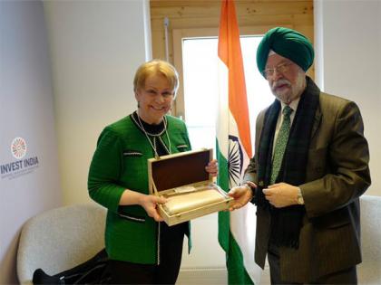 Union Minister Hardeep Puri discusses opportunities in India's Exploration and Production sector at WEF Davos | Union Minister Hardeep Puri discusses opportunities in India's Exploration and Production sector at WEF Davos