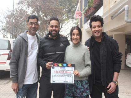 Shehnaaz Gill, Varun Sharma begin shooting for 'Sab First Class' | Shehnaaz Gill, Varun Sharma begin shooting for 'Sab First Class'