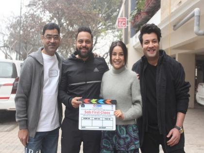 Shehnaaz Gill, Varun Sharma begin shooting for 'Sab First Class' | Shehnaaz Gill, Varun Sharma begin shooting for 'Sab First Class' Shehnaaz Gill, Varun Sharma begin shooting for 'Sab First Class' | Shehnaaz Gill, Varun Sharma begin shooting for 'Sab First Class'