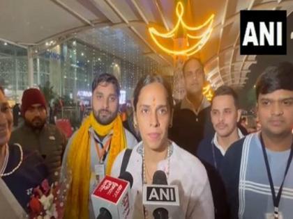 PT Usha, Saina Nehwal reach UP ahead of Ram Temple 'Pran Pratistha'; South Africa's Keshav Maharaj extends wishes | PT Usha, Saina Nehwal reach UP ahead of Ram Temple 'Pran Pratistha'; South Africa's Keshav Maharaj extends wishes PT Usha, Saina Nehwal reach UP ahead of Ram Temple 'Pran Pratistha'; South Africa's Keshav Maharaj extends wishes | PT Usha, Saina Nehwal reach UP ahead of Ram Temple 'Pran Pratistha'; South Africa's Keshav Maharaj extends wishes