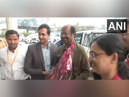 Ahead of Pran Pratishtha ceremony, Rajnikanth reaches hotel in Ayodhya | Ahead of Pran Pratishtha ceremony, Rajnikanth reaches hotel in Ayodhya Ahead of Pran Pratishtha ceremony, Rajnikanth reaches hotel in Ayodhya | Ahead of Pran Pratishtha ceremony, Rajnikanth reaches hotel in Ayodhya