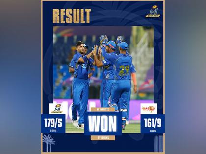 ILT20: Tim David's power surge seals victory as MI Emirates triumphs over Gulf Giants by 18 runs | ILT20: Tim David's power surge seals victory as MI Emirates triumphs over Gulf Giants by 18 runs