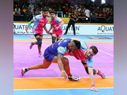 "Played five defenders...": Jaipur Pink Panthers' captain after victory over Bengal Warriors in Pro Kabaddi League | "Played five defenders...": Jaipur Pink Panthers' captain after victory over Bengal Warriors in Pro Kabaddi League "Played five defenders...": Jaipur Pink Panthers' captain after victory over Bengal Warriors in Pro Kabaddi League | "Played five defenders...": Jaipur Pink Panthers' captain after victory over Bengal Warriors in Pro Kabaddi League