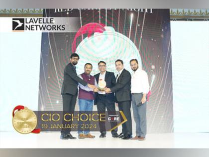 Lavelle Networks Clinches Coveted CIO CHOICE 2024 Recognition, Marking its 5th triumph in 6 Years | Lavelle Networks Clinches Coveted CIO CHOICE 2024 Recognition, Marking its 5th triumph in 6 Years