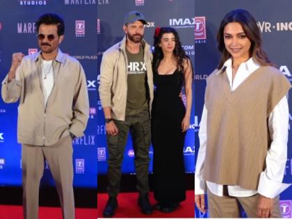 Hrithik, Deepika, Anil Kapoor attend 'Fighter' screening in Mumbai | Hrithik, Deepika, Anil Kapoor attend 'Fighter' screening in Mumbai Hrithik, Deepika, Anil Kapoor attend 'Fighter' screening in Mumbai | Hrithik, Deepika, Anil Kapoor attend 'Fighter' screening in Mumbai