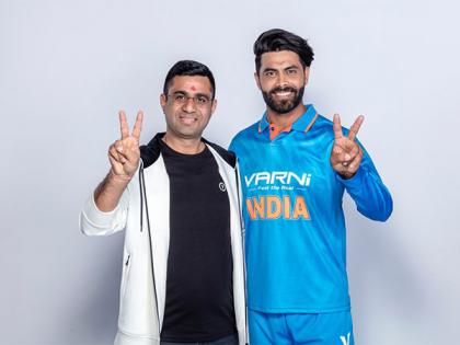 Cricketer Ravindra becomes the face of mobile accessories brand VARNI | Cricketer Ravindra becomes the face of mobile accessories brand VARNI Cricketer Ravindra becomes the face of mobile accessories brand VARNI | Cricketer Ravindra becomes the face of mobile accessories brand VARNI