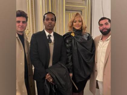 On Paris visit, Rihanna, A$AP Rocky call on French President Emmanuel Macron | On Paris visit, Rihanna, A$AP Rocky call on French President Emmanuel Macron