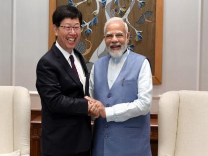 "Testament to Foxconn's success story in India": India Taipei Association on Padma Bhushan awarded to Young Liu | "Testament to Foxconn's success story in India": India Taipei Association on Padma Bhushan awarded to Young Liu "Testament to Foxconn's success story in India": India Taipei Association on Padma Bhushan awarded to Young Liu | "Testament to Foxconn's success story in India": India Taipei Association on Padma Bhushan awarded to Young Liu