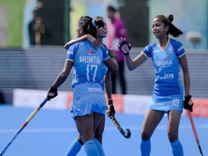 Indian women's hockey team topples New Zealand; to face South Africa in semis | Indian women's hockey team topples New Zealand; to face South Africa in semis Indian women's hockey team topples New Zealand; to face South Africa in semis | Indian women's hockey team topples New Zealand; to face South Africa in semis