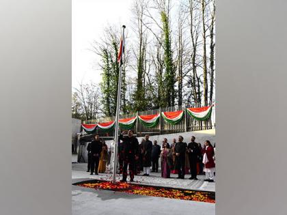 Republic Day: India's permanent UN envoy Arindam Bagchi unfurls Tricolour, pays tribute to Ambedkar | Republic Day: India's permanent UN envoy Arindam Bagchi unfurls Tricolour, pays tribute to Ambedkar