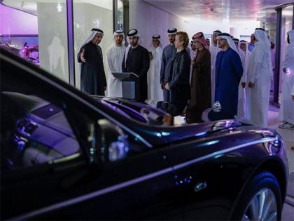 UAE: Mansoor bin Mohammed attends opening of Mercedes-Benz Brand Centre in Dubai | UAE: Mansoor bin Mohammed attends opening of Mercedes-Benz Brand Centre in Dubai