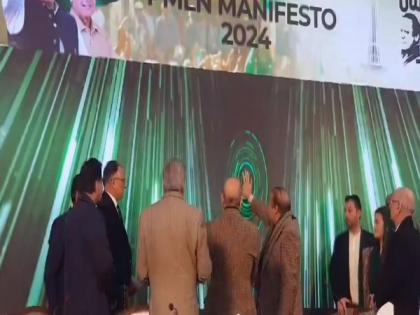 Former Pakistan PM Nawaz Sharif launches PML-N's election manifesto | Former Pakistan PM Nawaz Sharif launches PML-N's election manifesto Former Pakistan PM Nawaz Sharif launches PML-N's election manifesto | Former Pakistan PM Nawaz Sharif launches PML-N's election manifesto