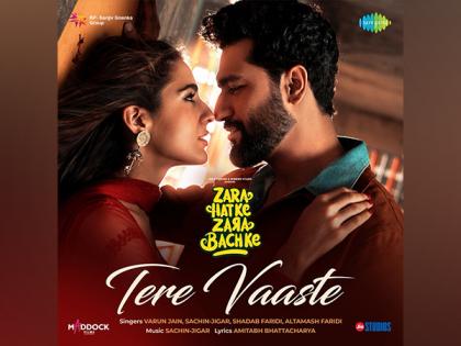 69th Filmfare Awards: 'Tere Vaaste' from Vicky-Sara's 'Zara Hatke Zara Bachke' wins Best Lyrics award | 69th Filmfare Awards: 'Tere Vaaste' from Vicky-Sara's 'Zara Hatke Zara Bachke' wins Best Lyrics award