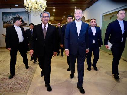 Iran's Foreign minister holds talks with Pakistani counterpart in Islamabad | Iran's Foreign minister holds talks with Pakistani counterpart in Islamabad Iran's Foreign minister holds talks with Pakistani counterpart in Islamabad | Iran's Foreign minister holds talks with Pakistani counterpart in Islamabad