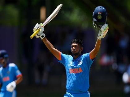 India set challenging 296-run target for New Zealand in U-19 World Cup; Musheer Khan scores 131 | India set challenging 296-run target for New Zealand in U-19 World Cup; Musheer Khan scores 131