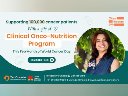 Love Heals Cancer and ZenOnco.io support 100,000+ cancer patients with free Onco-Nutrition Consultations this World Cancer Day | Love Heals Cancer and ZenOnco.io support 100,000+ cancer patients with free Onco-Nutrition Consultations this World Cancer Day Love Heals Cancer and ZenOnco.io support 100,000+ cancer patients with free Onco-Nutrition Consultations this World Cancer Day | Love Heals Cancer and ZenOnco.io support 100,000+ cancer patients with free Onco-Nutrition Consultations this World Cancer Day