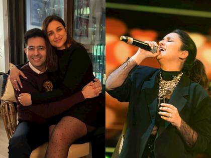 Raghav Chadha pens sweet note for his 'personal melody queen' Parineeti Chopra as she embarks on first live gig | Raghav Chadha pens sweet note for his 'personal melody queen' Parineeti Chopra as she embarks on first live gig Raghav Chadha pens sweet note for his 'personal melody queen' Parineeti Chopra as she embarks on first live gig | Raghav Chadha pens sweet note for his 'personal melody queen' Parineeti Chopra as she embarks on first live gig