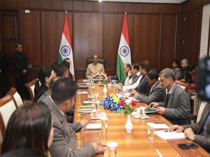 Parliamentary delegation from Nepal meets Lok Sabha Speaker Om Birla | Parliamentary delegation from Nepal meets Lok Sabha Speaker Om Birla