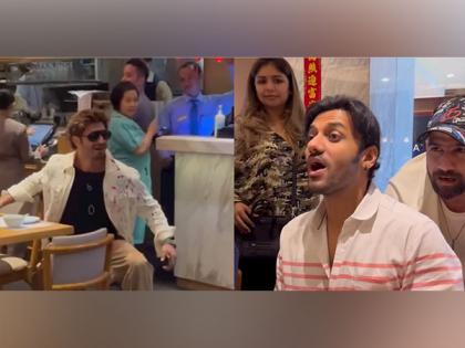 This is how Vidyut Jammwal surprised 'Crakk' director Aditya Datt on his birthday | This is how Vidyut Jammwal surprised 'Crakk' director Aditya Datt on his birthday