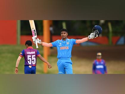 U-19 World Cup: Uday, Sachin's 215-run stand propels India to 297/5 against Nepal | U-19 World Cup: Uday, Sachin's 215-run stand propels India to 297/5 against Nepal