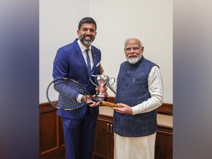 Rohan Bopanna meets PM Modi following historic Australian Open men's doubles triumph | Rohan Bopanna meets PM Modi following historic Australian Open men's doubles triumph Rohan Bopanna meets PM Modi following historic Australian Open men's doubles triumph | Rohan Bopanna meets PM Modi following historic Australian Open men's doubles triumph