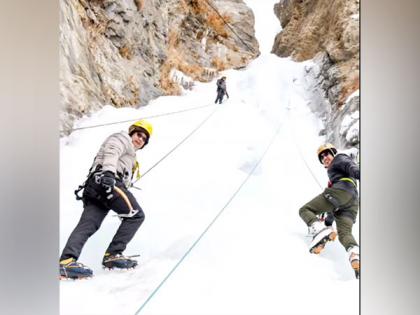 Kiren Rijiju tries alpine climbing in Ladakh, lauds PM Modi for pushing sports, adventure activities | Kiren Rijiju tries alpine climbing in Ladakh, lauds PM Modi for pushing sports, adventure activities