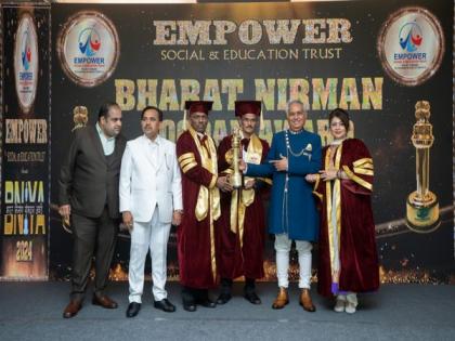 Empower Social and Education Trust Honours Vilas Anant Kanskar's Contributions with the Bharat Nirmiti Yogdan Award 2024 | Empower Social and Education Trust Honours Vilas Anant Kanskar's Contributions with the Bharat Nirmiti Yogdan Award 2024