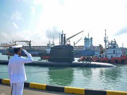 Indian Navy submarine arrives in Sri Lanka for 'Operational Turn Around' | Indian Navy submarine arrives in Sri Lanka for 'Operational Turn Around' Indian Navy submarine arrives in Sri Lanka for 'Operational Turn Around' | Indian Navy submarine arrives in Sri Lanka for 'Operational Turn Around'