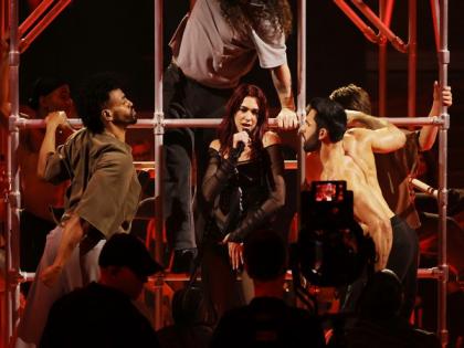 Grammys: Dua Lipa sets stage on fire with her performance, gives a glimpse of her unreleased song 'Training Season' | Grammys: Dua Lipa sets stage on fire with her performance, gives a glimpse of her unreleased song 'Training Season' Grammys: Dua Lipa sets stage on fire with her performance, gives a glimpse of her unreleased song 'Training Season' | Grammys: Dua Lipa sets stage on fire with her performance, gives a glimpse of her unreleased song 'Training Season'