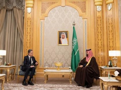 Blinken meets Saudi Crown Prince, addresses humanitarian needs in Gaza | Blinken meets Saudi Crown Prince, addresses humanitarian needs in Gaza