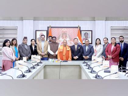 CM Yogi meets Nepal delegation in Lucknow, affirms commitment for Ayodhya-Janakpur circuit | CM Yogi meets Nepal delegation in Lucknow, affirms commitment for Ayodhya-Janakpur circuit CM Yogi meets Nepal delegation in Lucknow, affirms commitment for Ayodhya-Janakpur circuit | CM Yogi meets Nepal delegation in Lucknow, affirms commitment for Ayodhya-Janakpur circuit
