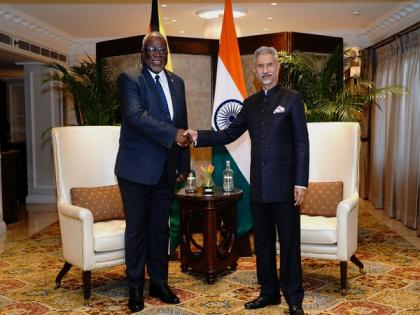 EAM Jaishankar calls on Guyana PM, leaders discuss partnerships in different sectors | EAM Jaishankar calls on Guyana PM, leaders discuss partnerships in different sectors EAM Jaishankar calls on Guyana PM, leaders discuss partnerships in different sectors | EAM Jaishankar calls on Guyana PM, leaders discuss partnerships in different sectors