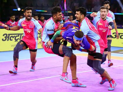 PKL: Jaipur Pink Panthers break Dabang Delhi KC's heart, beat them 27-22 | PKL: Jaipur Pink Panthers break Dabang Delhi KC's heart, beat them 27-22 PKL: Jaipur Pink Panthers break Dabang Delhi KC's heart, beat them 27-22 | PKL: Jaipur Pink Panthers break Dabang Delhi KC's heart, beat them 27-22