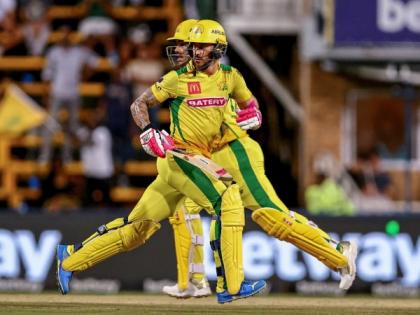 SA20: Faf-Plooy help Joburg Super Kings set up qualifier two clash against Durban Super Giants | SA20: Faf-Plooy help Joburg Super Kings set up qualifier two clash against Durban Super Giants