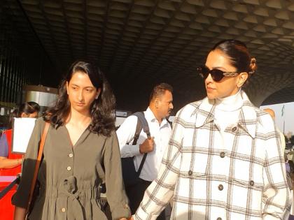 Deepika Padukone slays airport fashion in shacket, snapped with sister Anisha | Deepika Padukone slays airport fashion in shacket, snapped with sister Anisha Deepika Padukone slays airport fashion in shacket, snapped with sister Anisha | Deepika Padukone slays airport fashion in shacket, snapped with sister Anisha