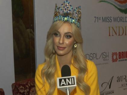 "India is leading in so many areas..": Miss World Karolina Bielawska | "India is leading in so many areas..": Miss World Karolina Bielawska "India is leading in so many areas..": Miss World Karolina Bielawska | "India is leading in so many areas..": Miss World Karolina Bielawska
